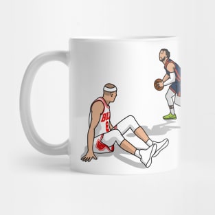 brunson make a crossover on caruso Mug